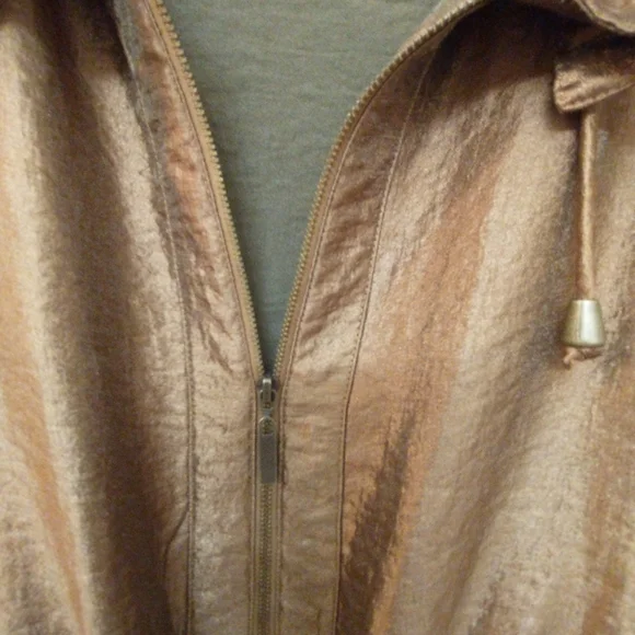 Ruby Rd Women's Metallic Bronze Jacket - Picture 6 of 13